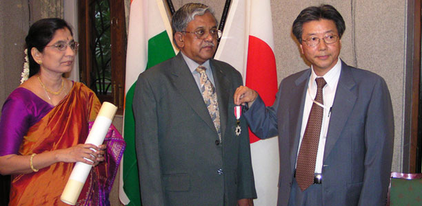 Shri Ranganathan Mulvadi (Chairman ABK AOTS) With Ex Prime